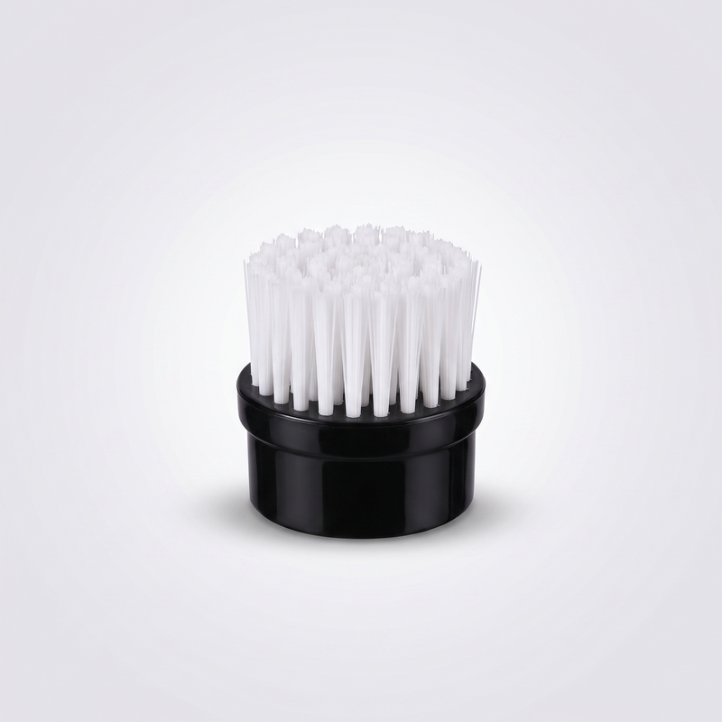 Compact bristle brush head