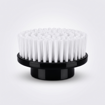 Flat bristle brush head